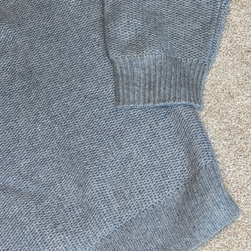Vintage Marshall Field men’s 3ply amazing cashmere 1/4 zip sweater XXL - Picture 4 of 7